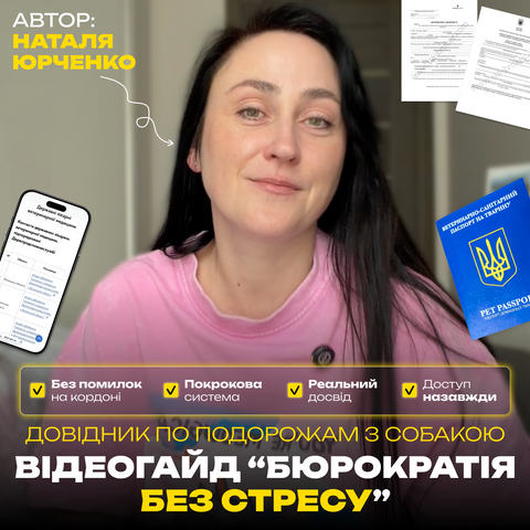 Довідник по подорожам з собакою: Відеогайд &laquo;Бюрократія без стресу&raquo; фото, зображення